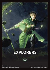 Explorers Theme Card